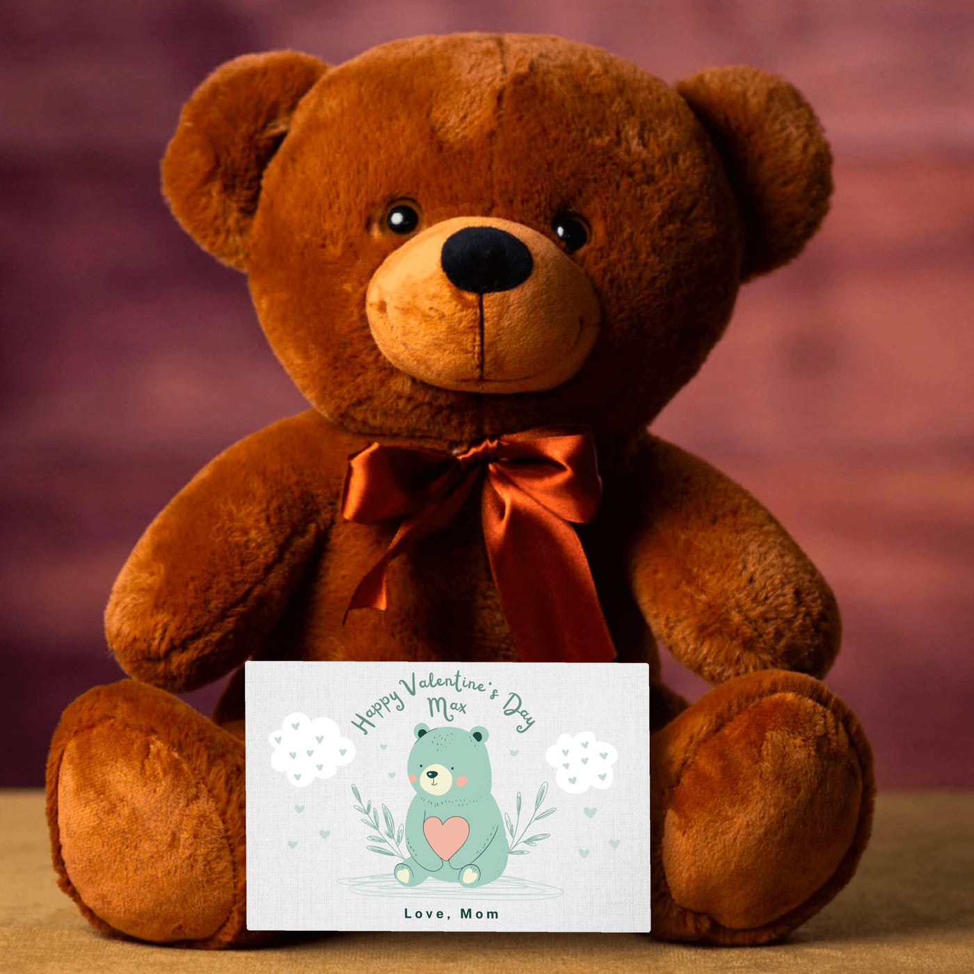 Valentine's Teddy Bear Gift for Daughter