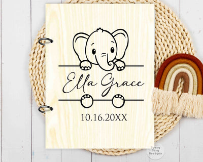 Wood Card Holder - Kids Animals