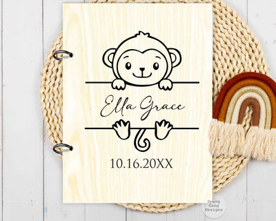 Wood Card Holder - Kids Animals