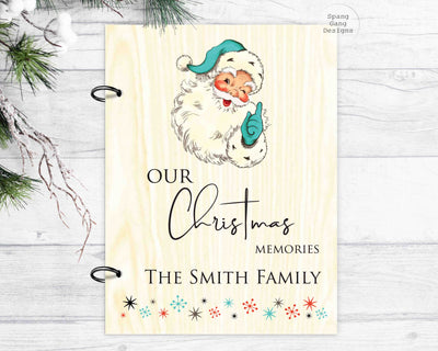 Wood Card Holder - Christmas Memories